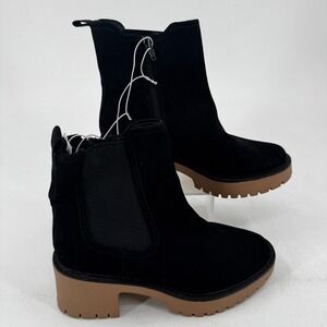 NEW Universal Thread Boots WOMENS Black Crispin Side Zip 2023 Target SIZE 6.5